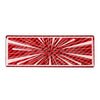Tesla Model 3, Y, X Car Time Space Badge Tunnel Decal (2017-2023)