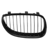 BMW E60 Front Grille Glossy Black Kidney Grille (2003-2009)