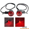 Harley Sportster XL883 XL1200 Bullet Red Brake Stop Light Taillight (1992-2022)