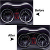 Mitsubishi Lancer EVO X 4 Pcs Carbon Fiber Speedometer Panel Frame (08-15)