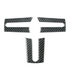 Ford Mustang 3 x Carbon Fiber Interior Steering Wheel Cover Trim (2005–2009)
