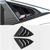 Honda Civic Si 2016-2021 Glossy Black Rear Window Louver Cover Trim