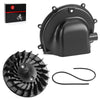 SUZUKI LT80 LT 80 QUADSPORT COOLING FAN COVER GASKET ASSY (1987-2006)