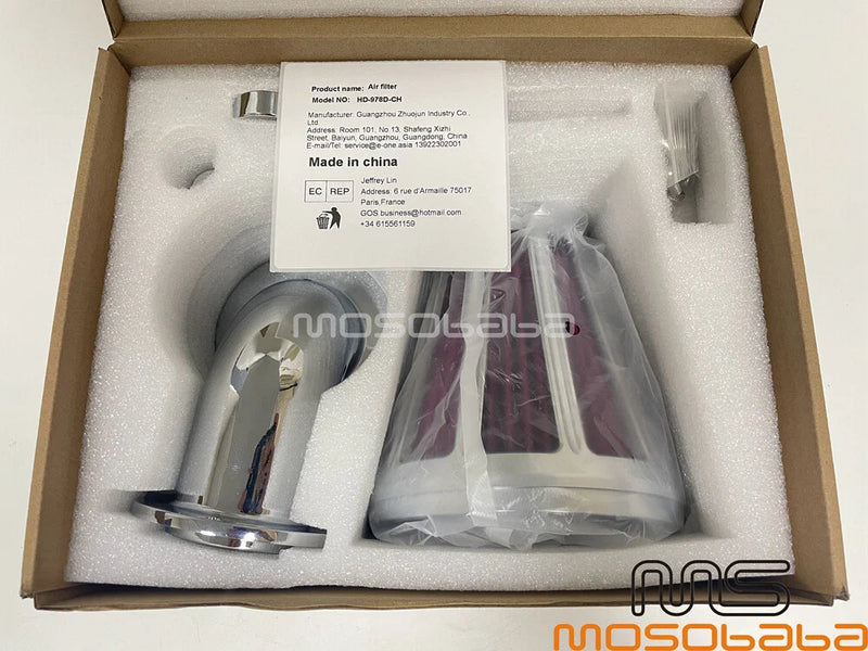Harley Softail Standard FXST Chrome Air Filter Cleaner Intake (2018-2023)