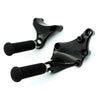 Harley Sportster XL1200 Iron 883 Rear Passenger Foot Pegs Mounts (14-20)