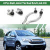 Honda Civic 4 Pcs Front Suspension Kit Outer Tie Rod Ends Lower Ball Joints (2006-2011)