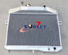 Volvo Amazon P1800 B18 B20 3 Row Aluminum Radiator + Fan (59-70)