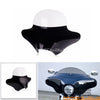 Harley Softail FLSTF FLHR Black Batwing Windshield Fairing