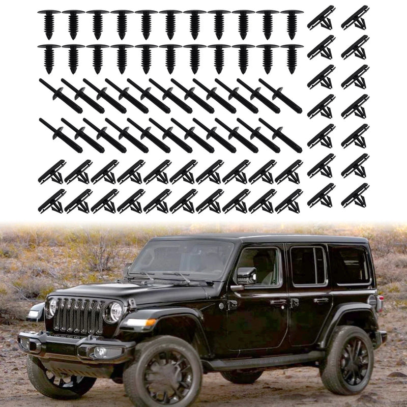 Jeep Wrangler JK 78Pcs Hardware Clip Pro (2007–2017)