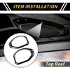 Jeep Top Roof Speaker Audio Frame Cover Trim (Fits Various Models)
