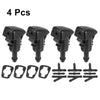 Dodge Neon 4pcs Windshield Wiper Washer Nozzle Jets (2000-2005)