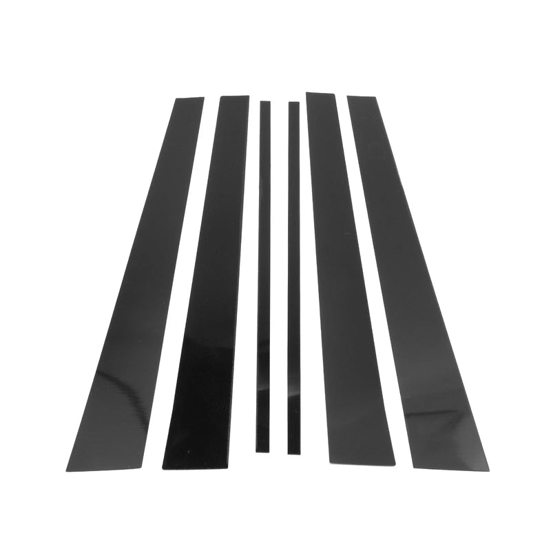 Lexus LX 6 Pcs Black Door Pillar Window Trim (1998-2007)