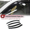 Mazda 3 Sedan Hatchback 2014-2018 Side Vents Window Deflectors