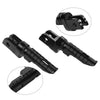 BMW R Nine T / Scrambler, F900R Black Front Footrest Pegs (2019-2023)