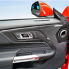 Ford Mustang 2024 DRY Gloss Carbon Fiber Interior Door Audio Panel Trim