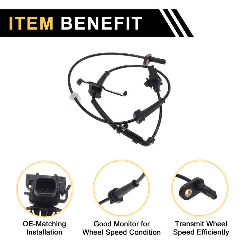 Honda Jade (2015-2020) - 1 x Front Left Sensor ABS Wheel Speed Sensor