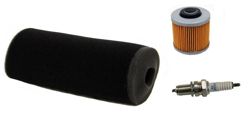 Yamaha Grizzly 600 4x4 Air Filter Oil Filter NGK Spark Plug (2001–2001)