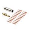 MB 15AK MIG125 MIG135 Welder 22 x Mig Welding Gun Tips 030/035 Kit