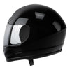 Street Bike Adult S-XXL Full Face Motorcycle Helmet Glossy Silver