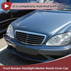 Mercedes-Benz S55 Front Right Bumper Headlight Washer Nozzle Cover (2000-2006)