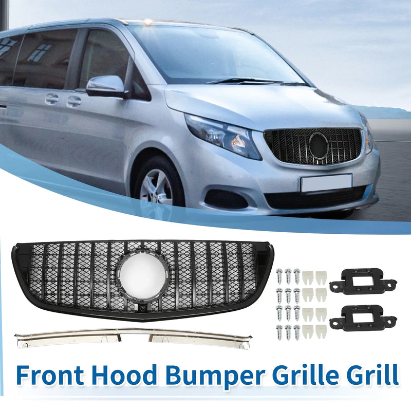 Mercedes-Benz VITO-Class W477 Front Upper Bumper Grille (2014-2023)
