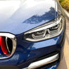BMW X3 X4 G01 G02 2 x Headlight Eyelid Covers (2018-2022)