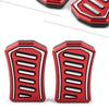 Honda Rebel 500 300 CMX Red Front Foot Pegs (2019-2021)
