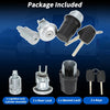 Ford Transit MK8 Door Lock Cylinder Set (2014-2023)