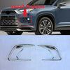 Toyota Grand Highlander ABS Chrome Front Fog Light Lamp Cover Trim (2024-2025)