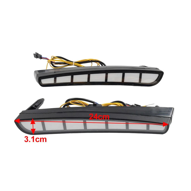 Toyota Camry White Yellow Blue Front Fog Lights (2024)