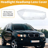 BMW X5 (2014-2018) Clear 1 Pc Front Right Headlight Lens Cover