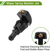 Nissan Windshield Washer Nozzle & Hose Connector (2000-2006)