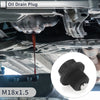Car Motorcycle 1 Set M18x1.5 1.14 Height Engine Oil Drain Plug with Gasket