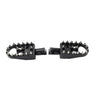 Harley FXBB FXLR FXLRS FXLRST FXST FLSB Rear Black FootPeg Passenger Pedal (2018-2023)