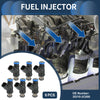 Hyundai Santa 2007-2009 - 6 x Black Injectors Fuel Injector 3.3L