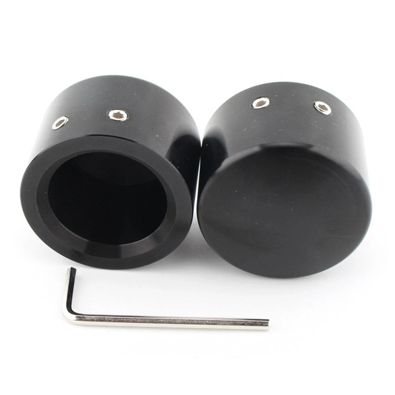 Harley Softail EFI FXSTI (2007-2017) Black Front Wheel Axle Nut Cap