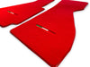 Ferrari 328 GTB (1985-1989) - Red Tailored Carpets with Emblem Floor Mats