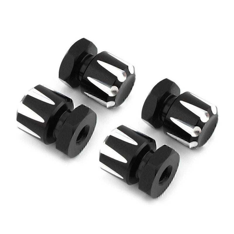 Harley Road King, Road Glide, Softail, Fat Boy 4 x Mounting Nuts Bolts