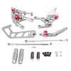 Yamaha MT-10, FZ-10 CNC Adjustable Rearset Footpegs (2016-2017)