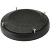 Harley Touring 6.5" Black Lower Vented Speaker Grills (1983-2024)