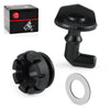 Polaris RZR S4 800 1/4 Turn Hood Latch + Grommets & Washers Kit (2008–2014)