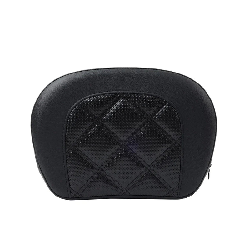 Harley Street Glide Black Stitching Sissy Bar Backrest Pad (2014-2023)