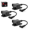 Mercury MerCruiser 4Pin 3Pcs Outboard Ignition Coil CDM Module