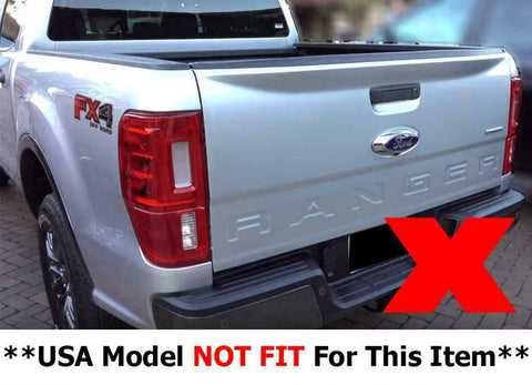 Ford Ranger Px(2012-2015) - Black Matt Trim Tail Light Covers