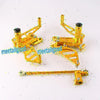 Honda 929 954 Rearsets - Gold Adjustable Race Footpegs (2000-2003)
