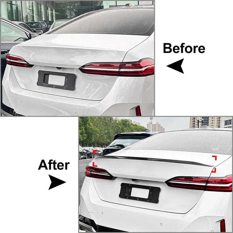 BMW 5 Series i5 Glossy Black Rear Trunk Spoiler Wing (2024+)