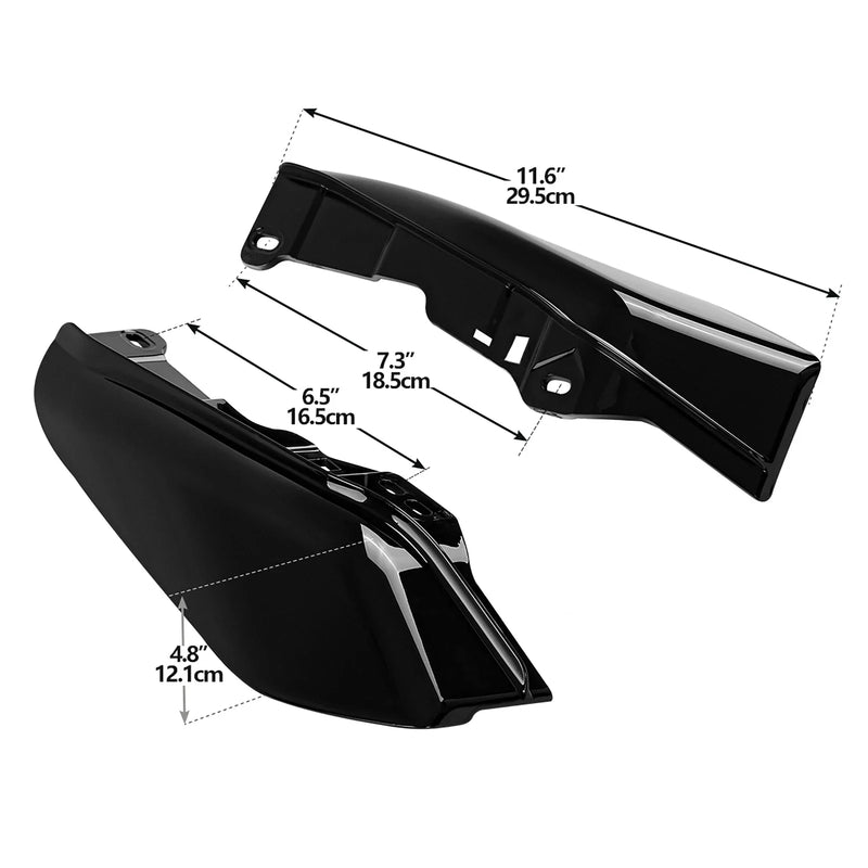 Harley Touring Electra Street Glide Air Deflectors Mid Frame (2017 - 2023)