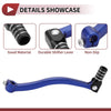 Kayo T6 Blue Black Folding Gear Shifter Lever