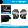 2001-2006 BMW E46 3-Series Clear Fog Lights Lamps (2001-2006)