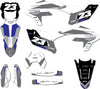 Yamaha WRF 250 2024-2025 Shades Style Stickers Custom Decal Kit